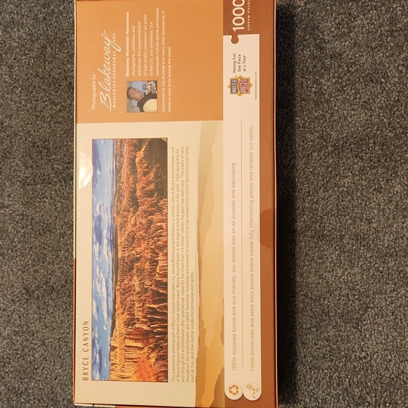 Bryce Canyon PUZZLE - 1000 Piece Panoramic Puzzle - Picture 2 of 3